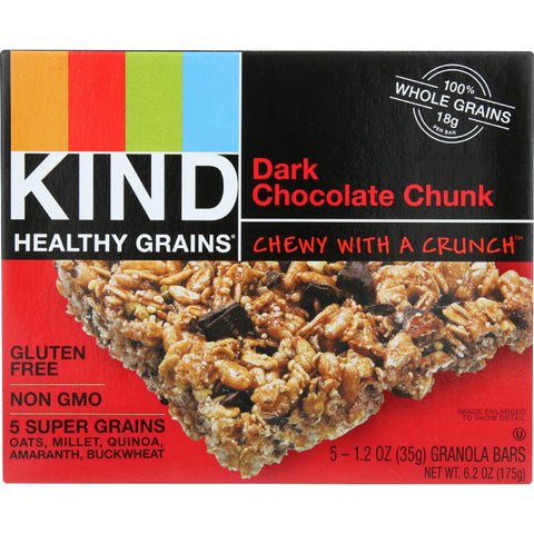 Kind Bar - Granola - Healthy Grains - Dark Chocolate Chunk - 5/1.2 oz - case of 8