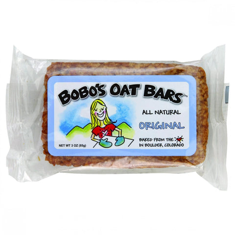 Bobo's Oat Bars - All Natural - Original - 3 oz Bars - Case of 12